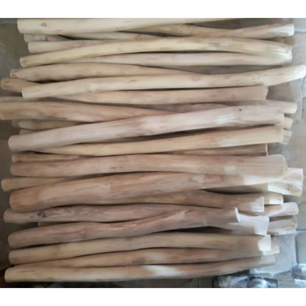 Ranting kering dekorasi. ranting kayu jati. ranting kayu macrame. steck. kayu dowel. kayu kering hia