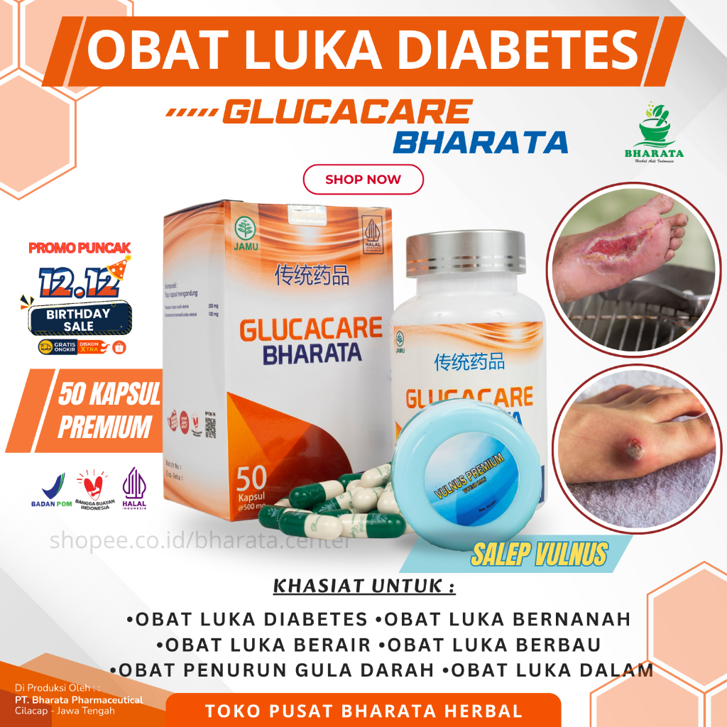 Obat Luka Diabetes Basah Luka Diabet Luka Bernanah Luka Berair Susah Kering Bau Obat Luka Dalam