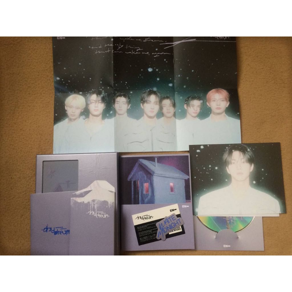 [ALBUM ONLY] Album only DAYDREAM Enhypen| album only daydream white midnight enhypen