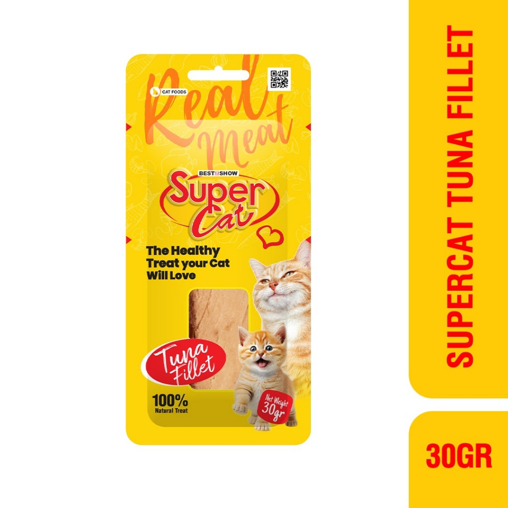 Super Cat Fillet 30gr - Real Meat Snack Kucing
