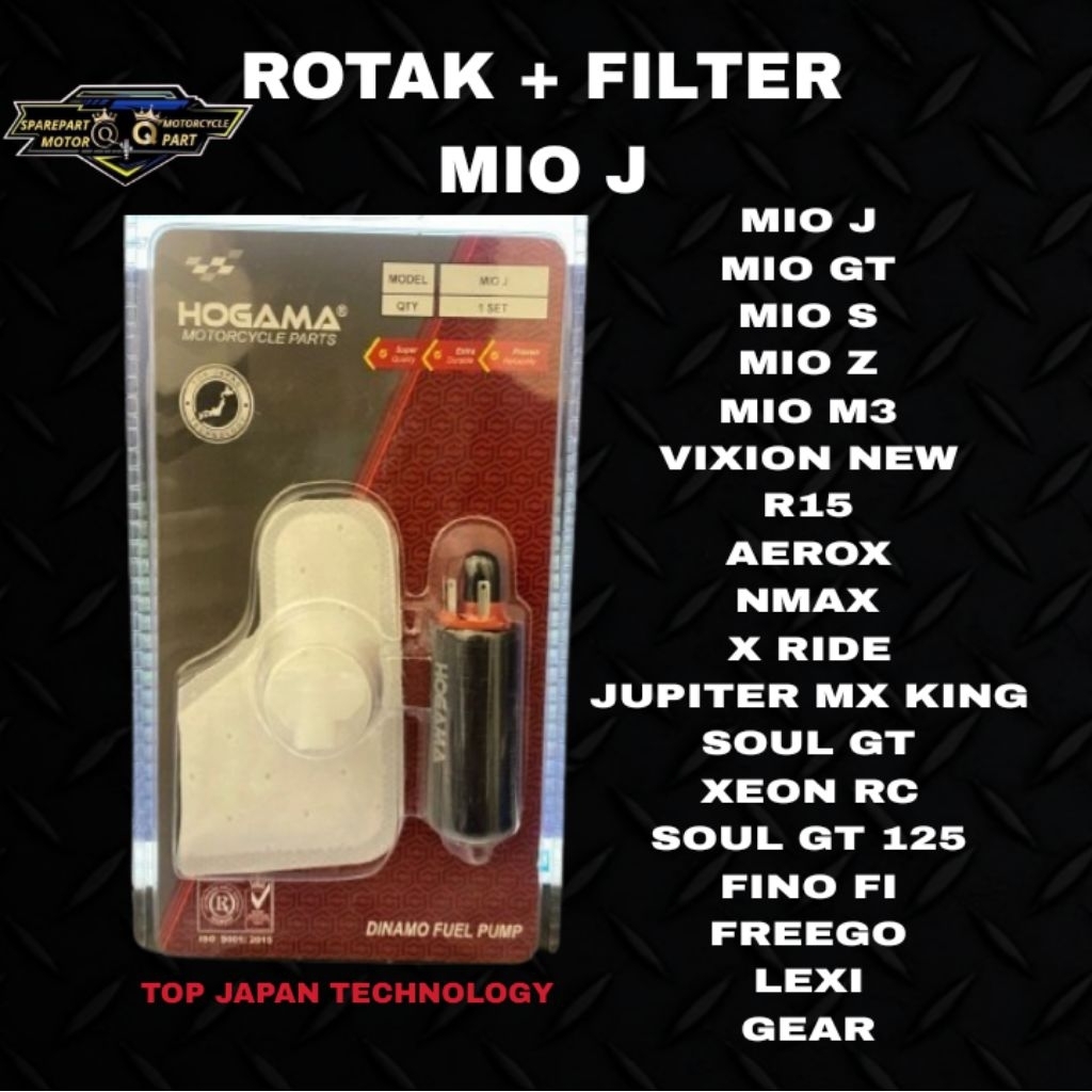 Rotak dinamo fuel pump dinamo full pump Mio j Mio m3 Mio s z nmax AEROX / rotak Mio j / rotak Mio m3