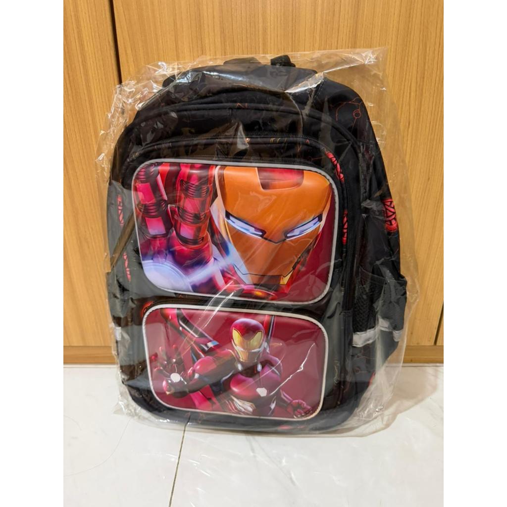 tas anak sd spiderman