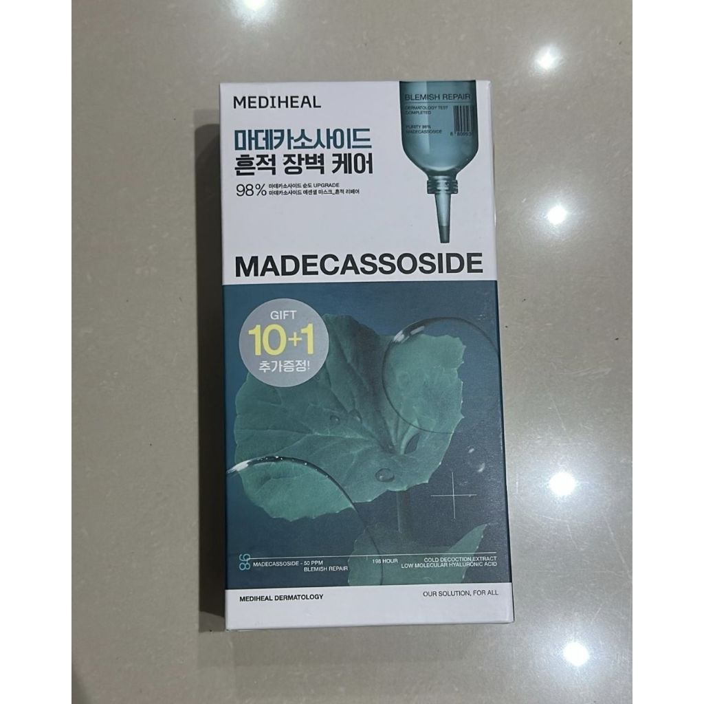 Mediheal Sheet Mask Madecassoside 10+1 pcs