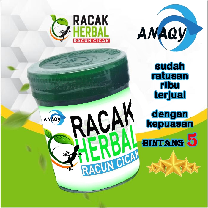 ANAQY Racak herbal racun cicak basmi cicak paling ampuh asli herbal