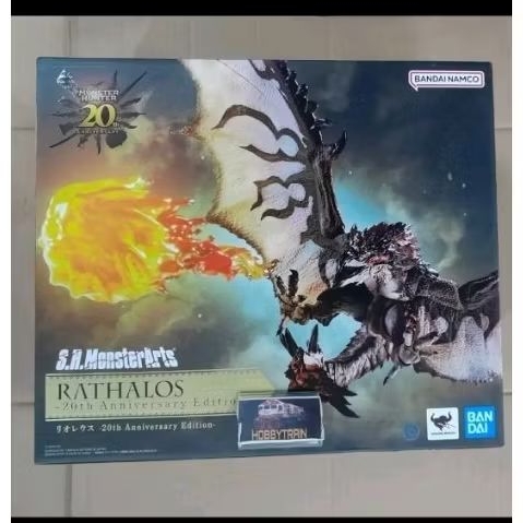 S.H.MONSTERARTS SHM RATHALOS 20TH ANNIVERSARY EDITION FIGURE