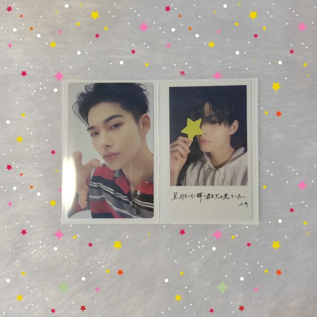 Photocard Official Enhypen Ni-ki set Yoi Japan Solo Jacket ver.