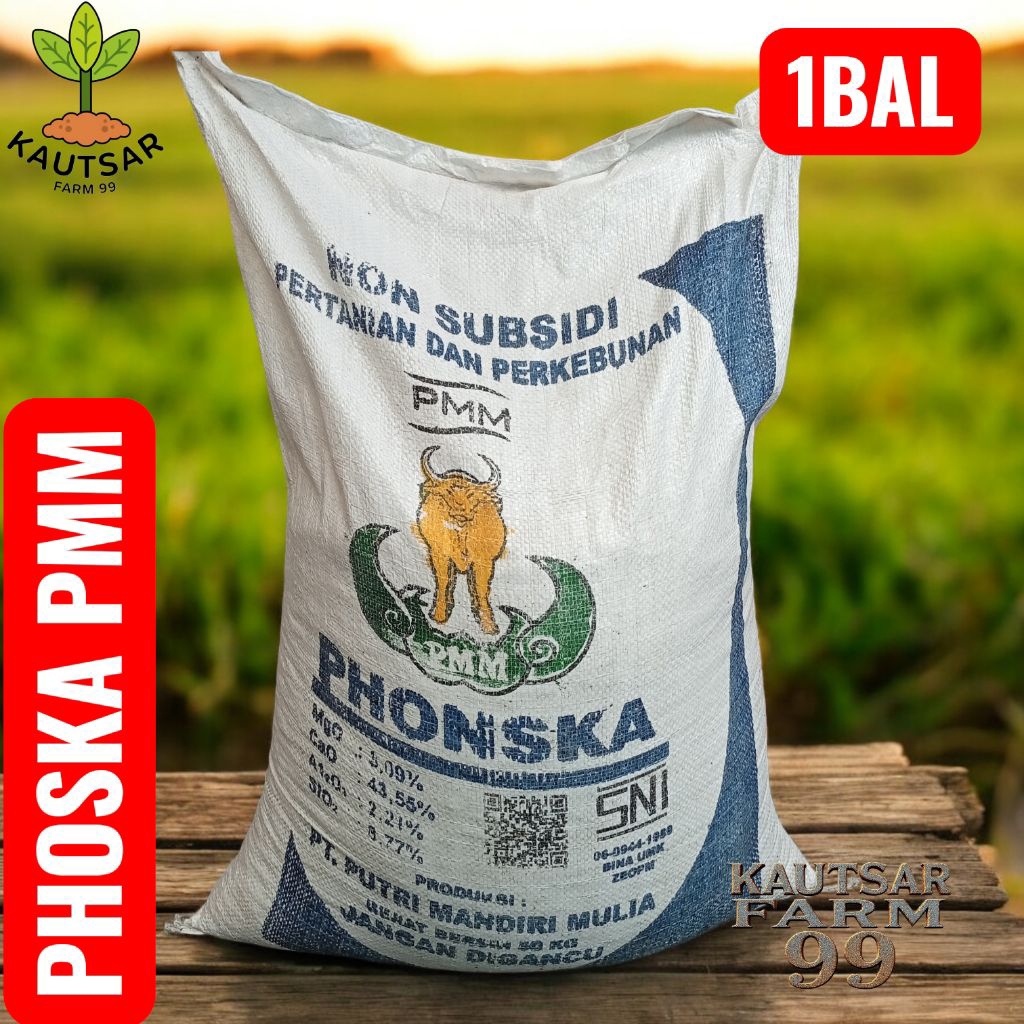 Pupuk Phoska 1 bal 50 Kg