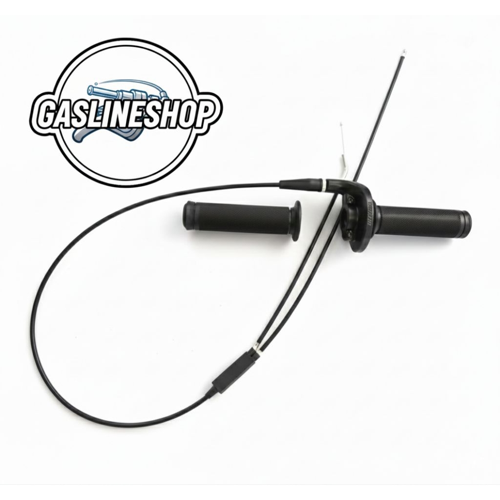 Gas Spontan Satria 2Tak Daytona Full Besi Kabel 2 Cabang PNP Satria 2tak