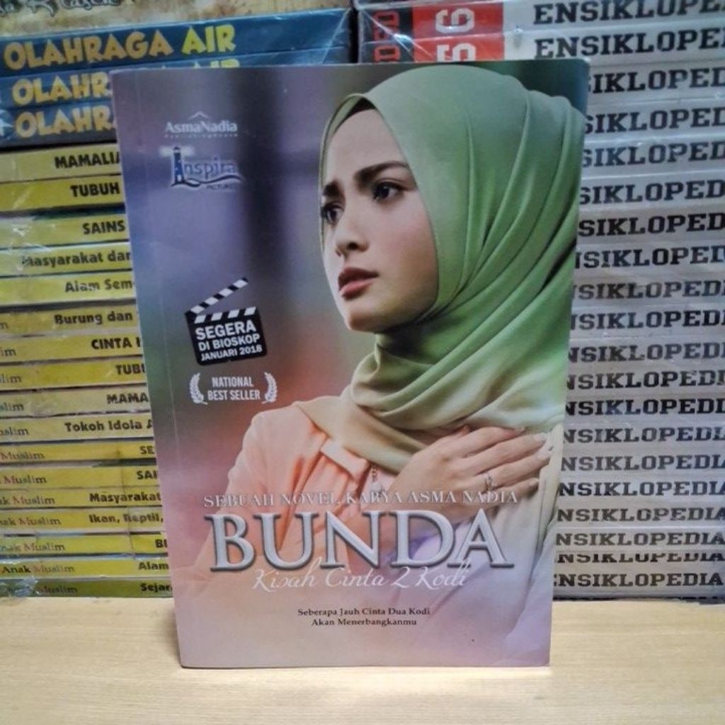 Buku Original SEBUAH NOVEL KARYA ASMA NADIA BUNDA Kisah Cinta 2 Kodi