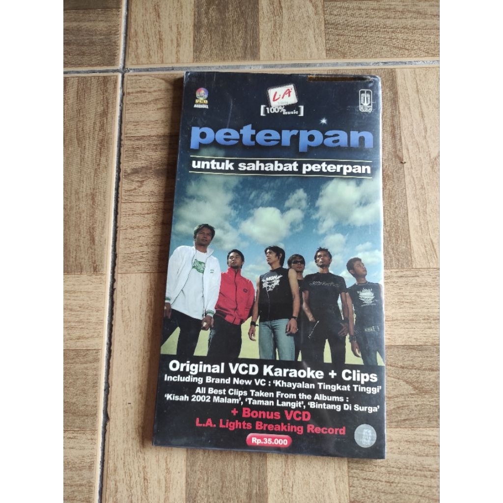 vcd PETERPAN "untuk sahabat peterpan"