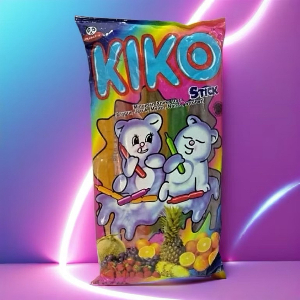 KIKO ICE STIK ISI 10 PCS 50 ML JAJANAN ENAK HARGA TERMURAH - JAJANAN ANAK ES MANIS
