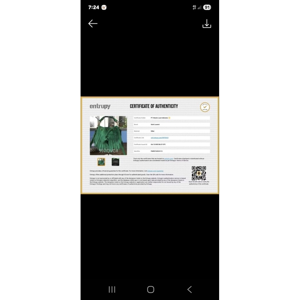 ori dng entrup ysl emanuella suede bucket bag