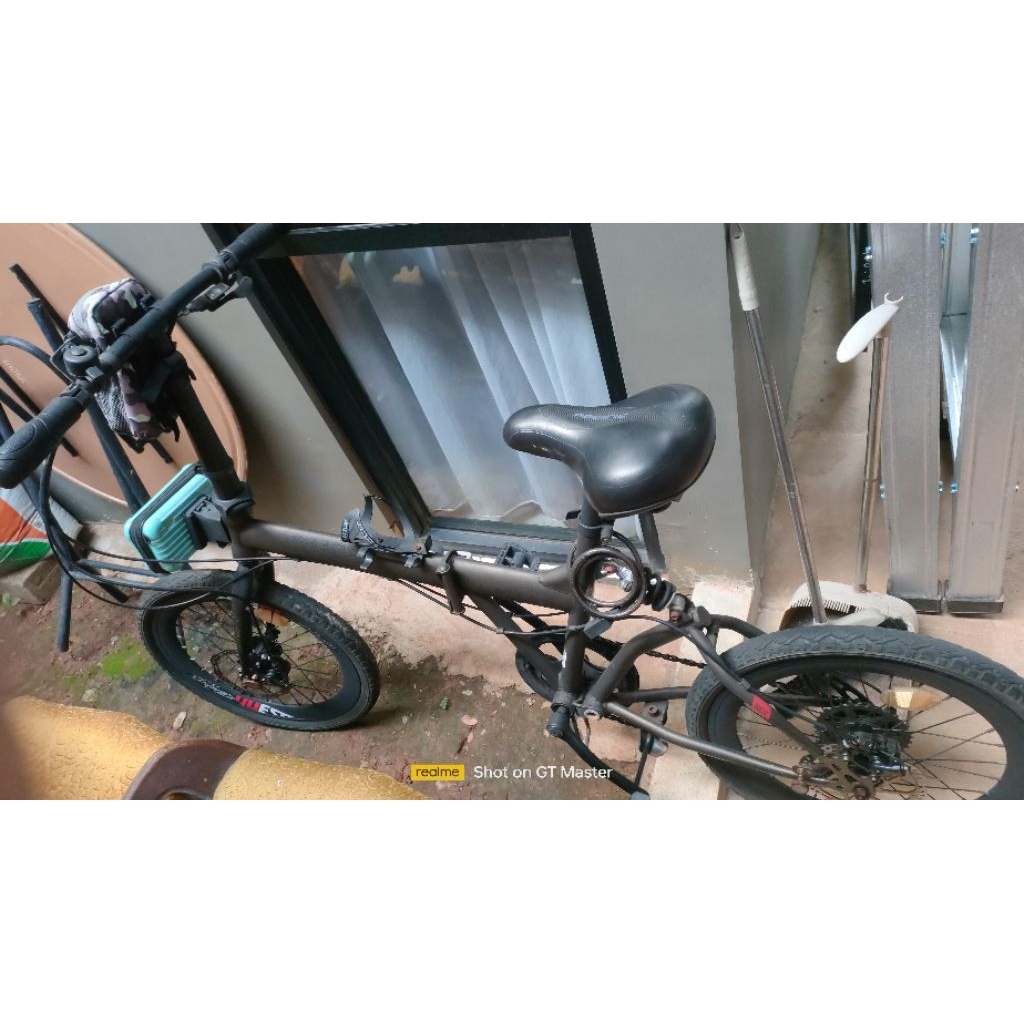 Sepeda lipat united 20 inch Quest CI-04 Hijau