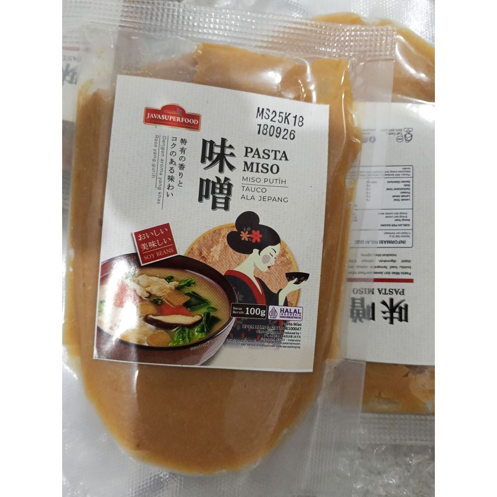 Pasta Miso Soup Halal 100gr