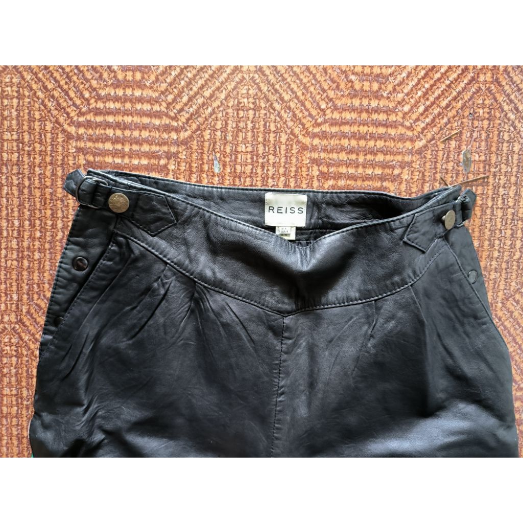 Celana Pendek Shorts Pants Leather