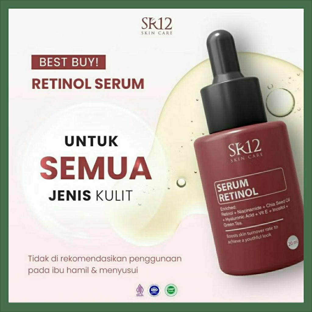SR12 SKINCARE - SERUM RETINOL