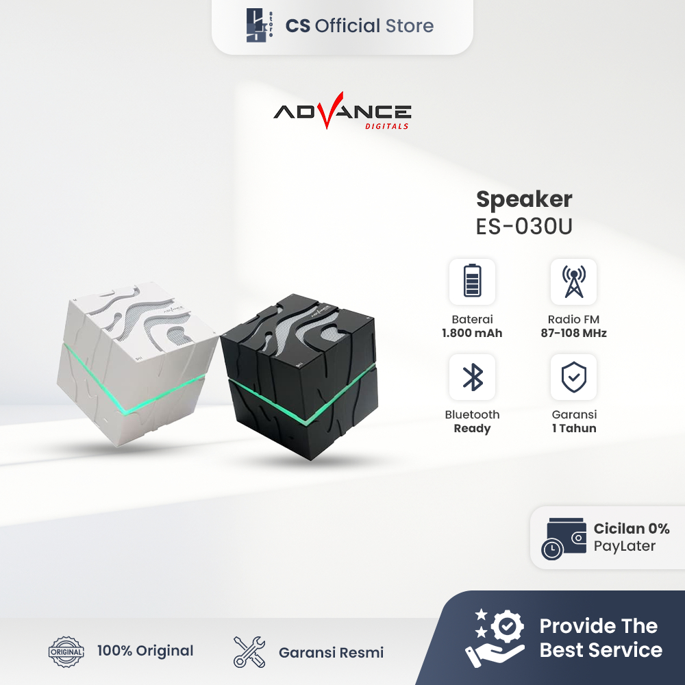 ADVANCE Speaker Portbale ES030 U - Wireless Speaker / Speaker Bluetooth Portable