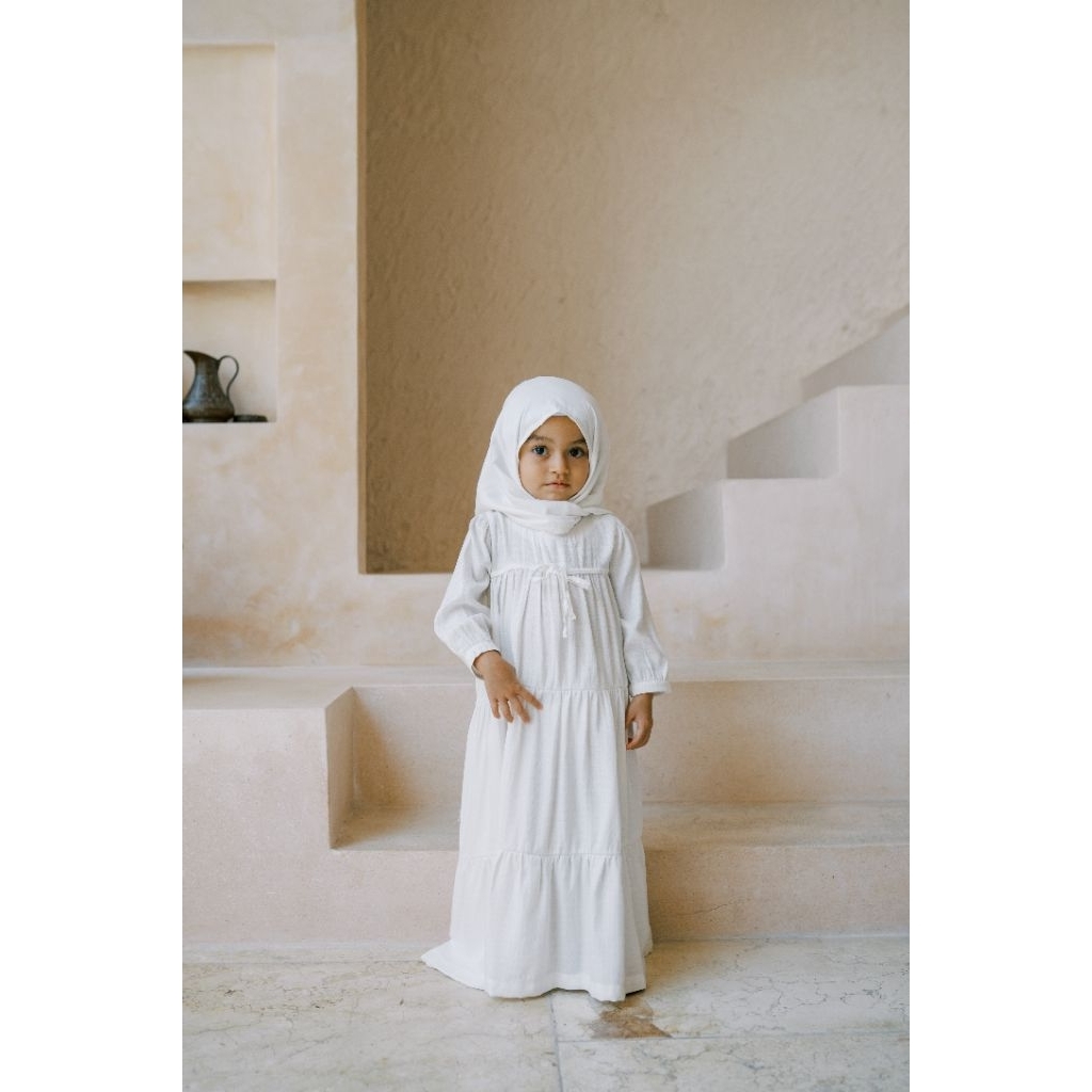 Dialogue Baby Apparel - Raya Collection - Setelan Gamis Bayi Yumna set Hijab