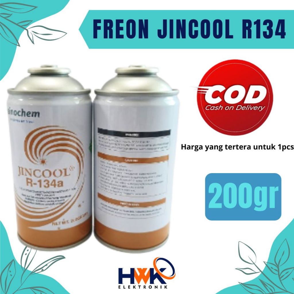 Freon R134 Jincool / freon R-134a 200gr