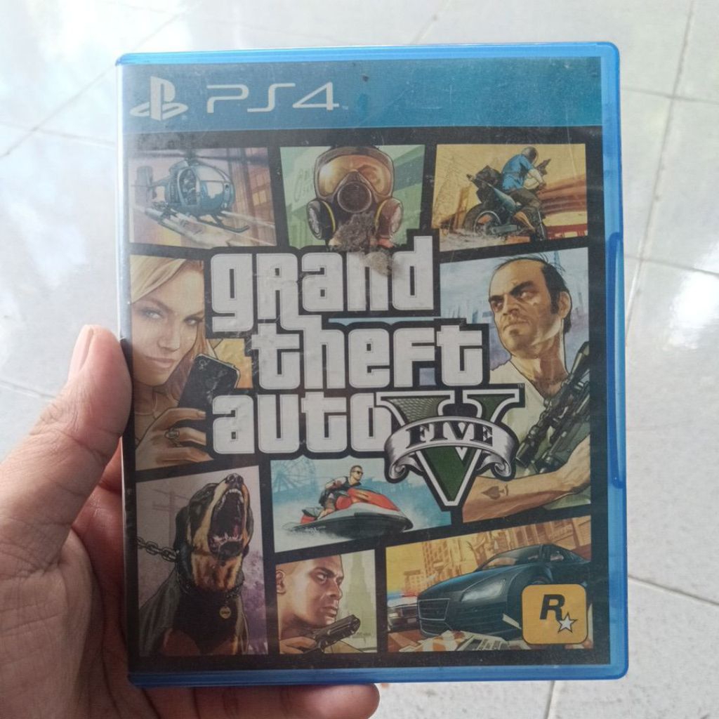 BD / Kaset PS4 GTA V