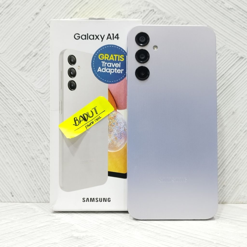 Samsung A14 5G & 4G 6/128 4/128 GB Handphone Second Bekas Fullset