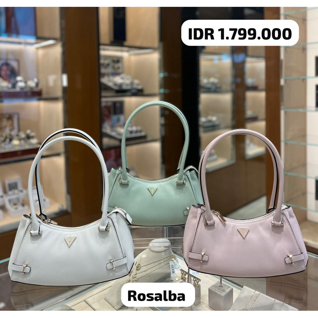 rosalba satchel - tas guess original wanita