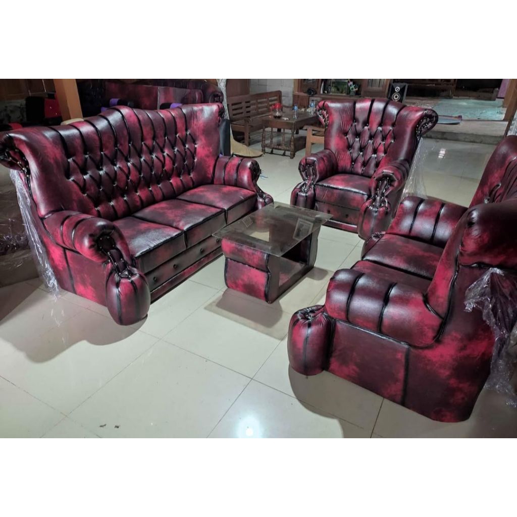 Sofa raja kancing jumbo termurah