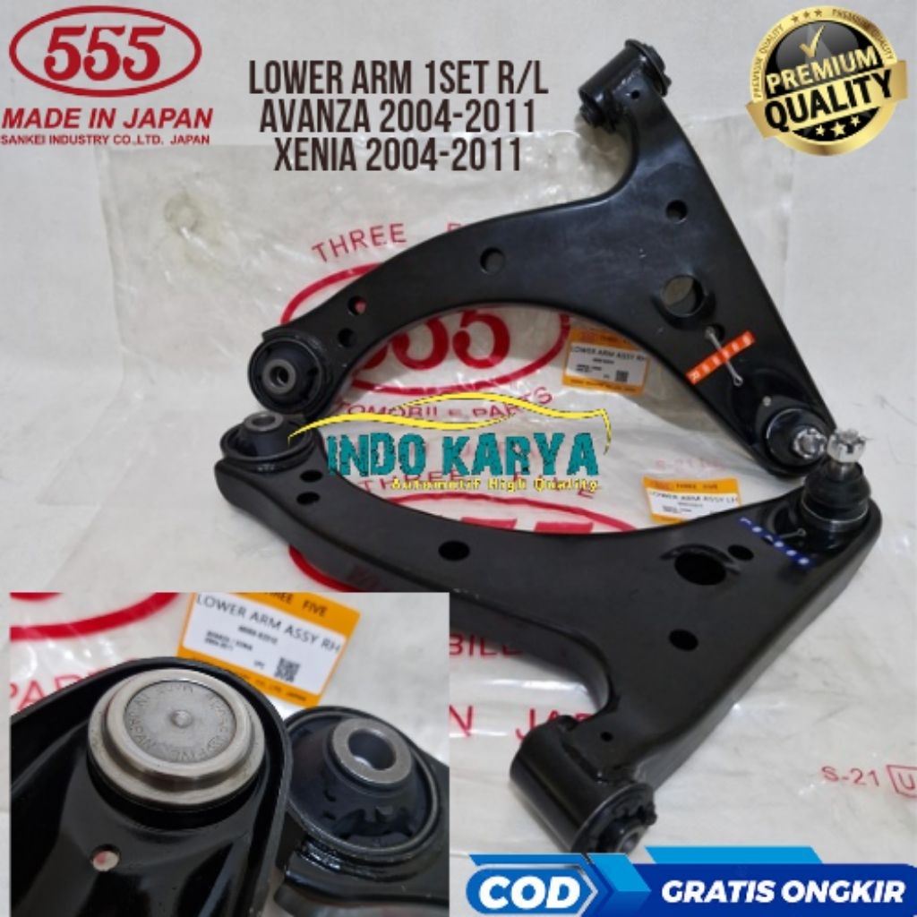 SAYAP BAWAH/ LOWER ARM AVANZA/XENIA LAMA 2004-2011 [  2004 2005 2006 2007 2008 2009 2010 2011 ] ATAU