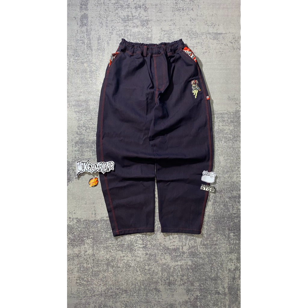 baggy pants babybang red venom coksuwangar