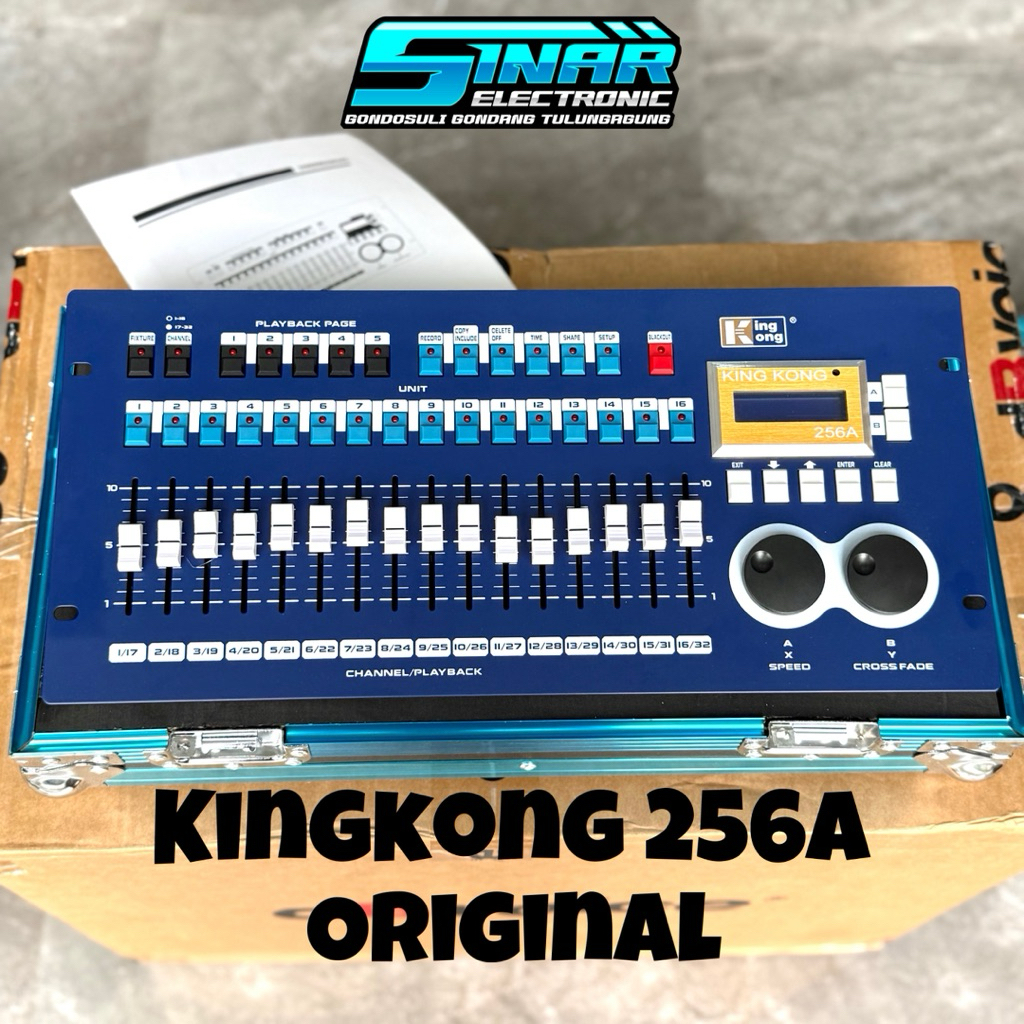 MIXER KINGKONG 256A LIGHTING DMX 256 ORIGINAL