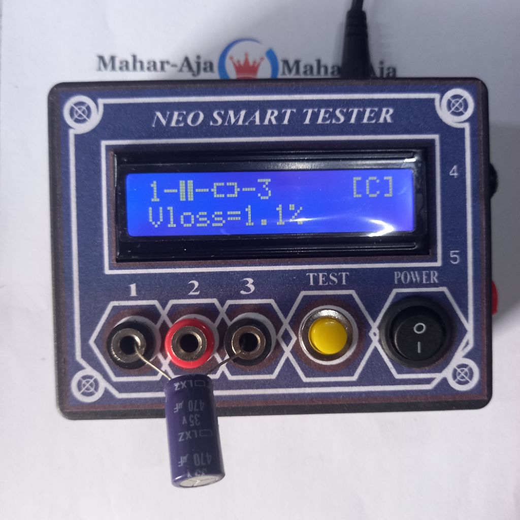 esr meter digital - transistor tester - multitester digital - komponen tester