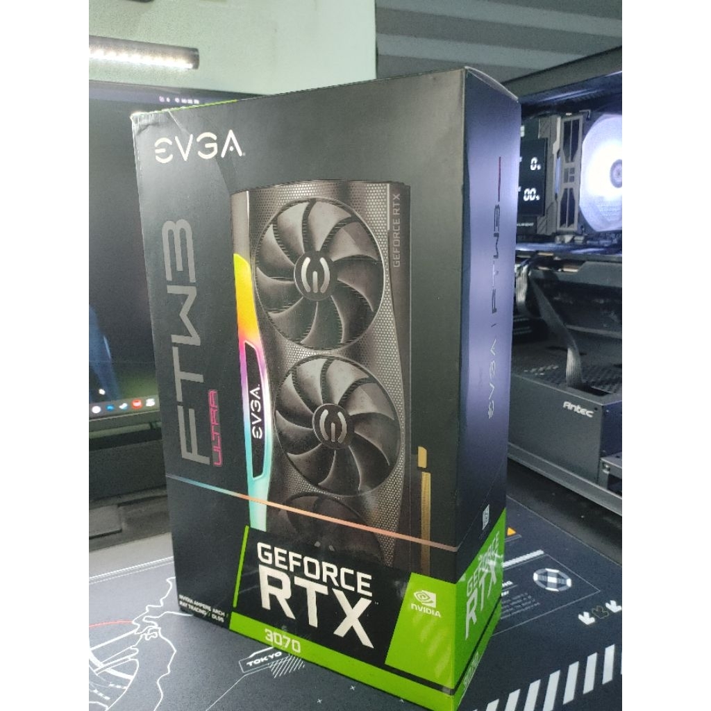 VGA/GPU EVGA FTW3 ULTRA RTX 3070 8GB 3 Fan Second