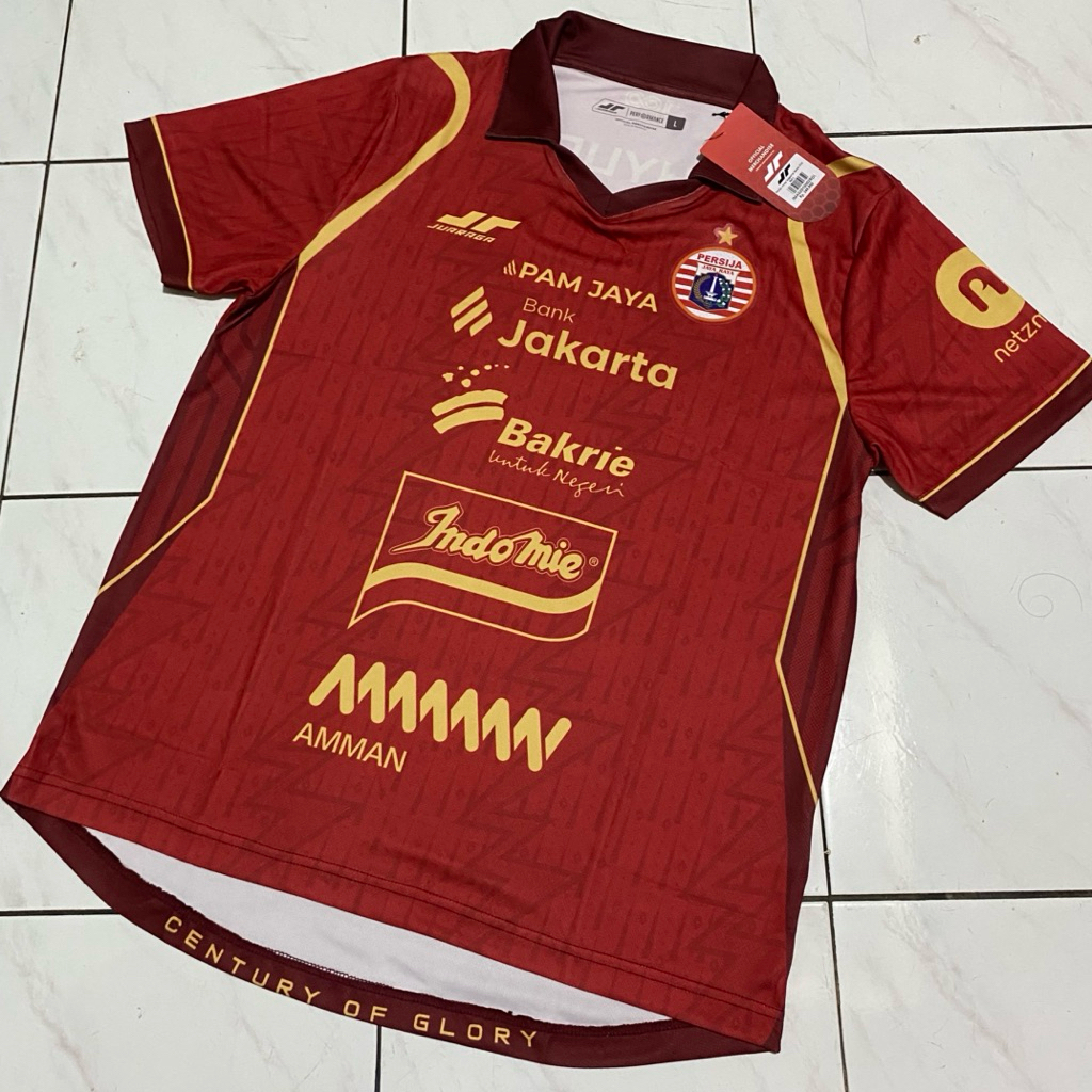 Jersey Persija Jakarta Supporter Version 2025 2026 Original