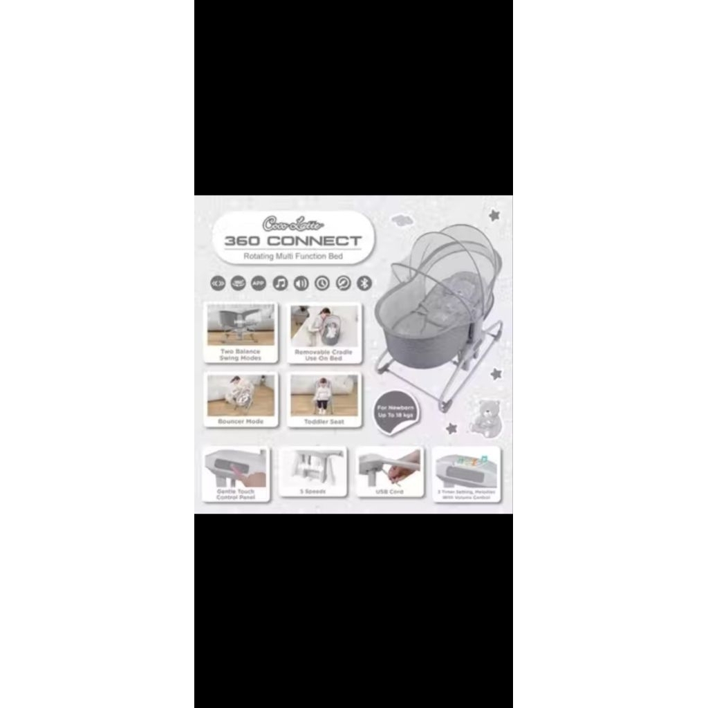 box kasur bayi cocolatte 360 connect