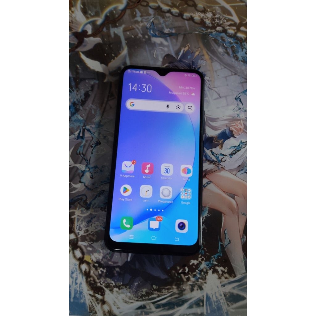 hp android vivo y17 ram 4/128 bekas pribadi