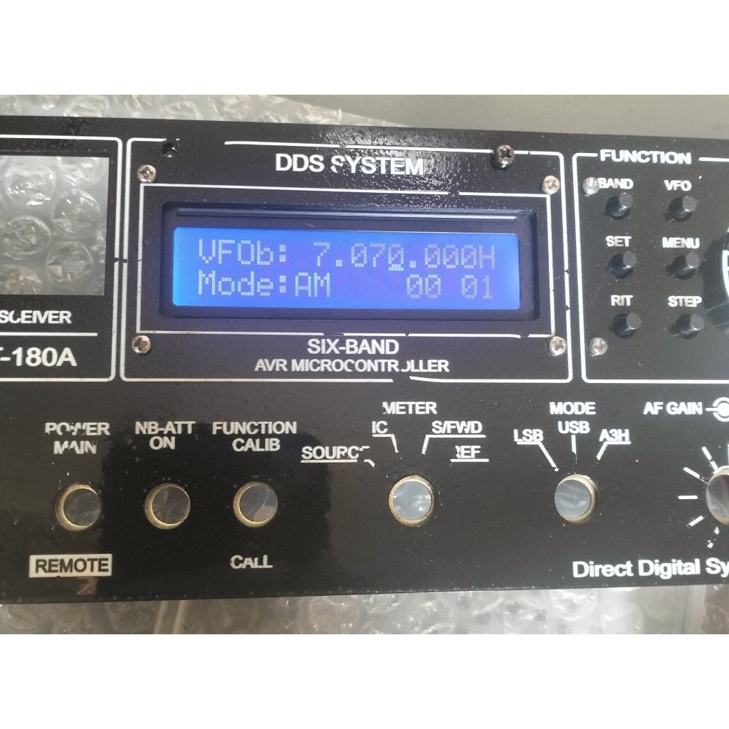 dds ft180 #yaesu ft180 #cover dpn+control dds