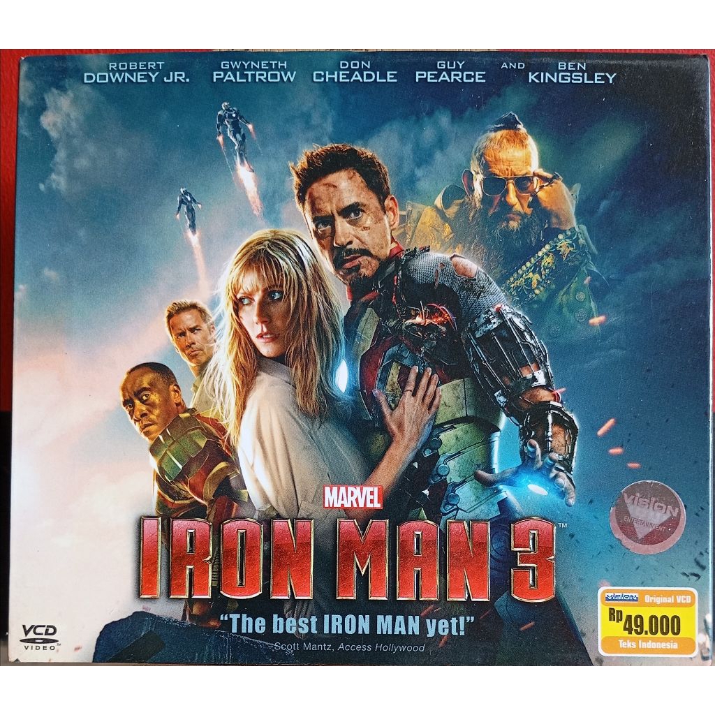 VCD Iron Man 3