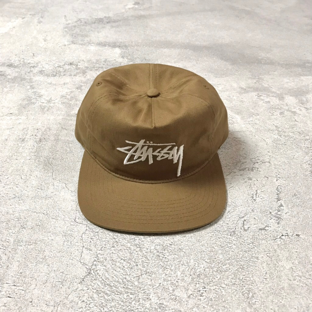 Stussy Big Stock Brown Cap Original