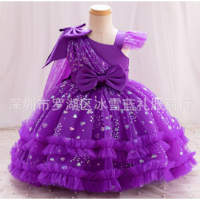 MSS-Gaun  natal anak dress natal anak baju natal anak gaun kembang anak dress  kembang anak baju kem