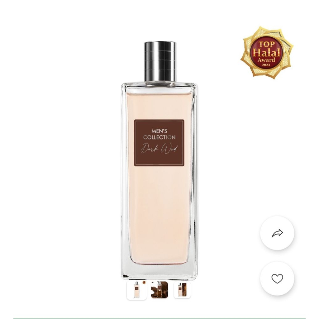 Mens collection dark wood EDT/paarfum pria/parfum cowok/parfum oriflame