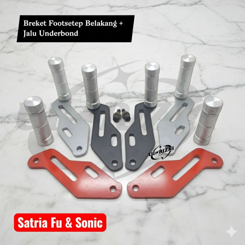 Footstep Step Belakang Satria Fu dan Sonic 150r Step Underbone Satria Fu dan Sonic Footstep Underbon