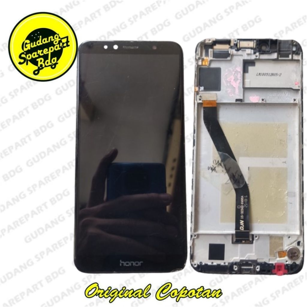 LCD Touchscreen tatakan lcd Huawei Y6 2018 original copotan