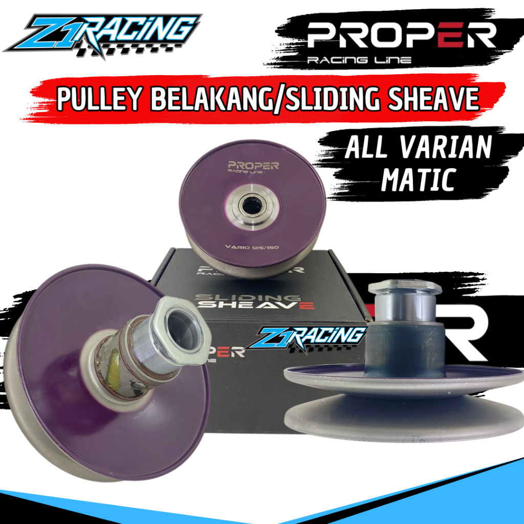 SLIDING SHAVE PROPER  PULLY BELAKANG PROPER ALL MATIC