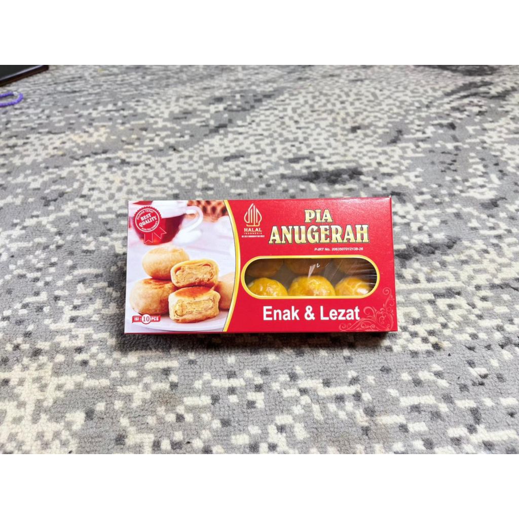 PIA KERING ISI KACANG HIJAU KUPAS BAKPIA KERING SOVENIR HAJATAN OLEH-OLEH KHAS MALANG KEMASAN KARDUS