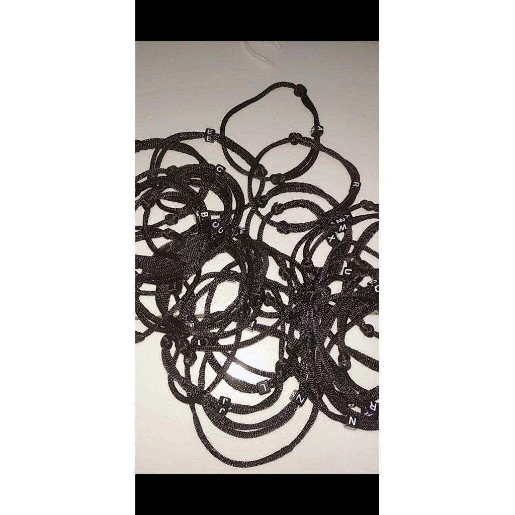 Gelang Manik/Gelang Huruf/Gelang Inisial/Gelang Lucu/Gelang Keren/Gelang Nama/Gelang Anak-anak/Gelan