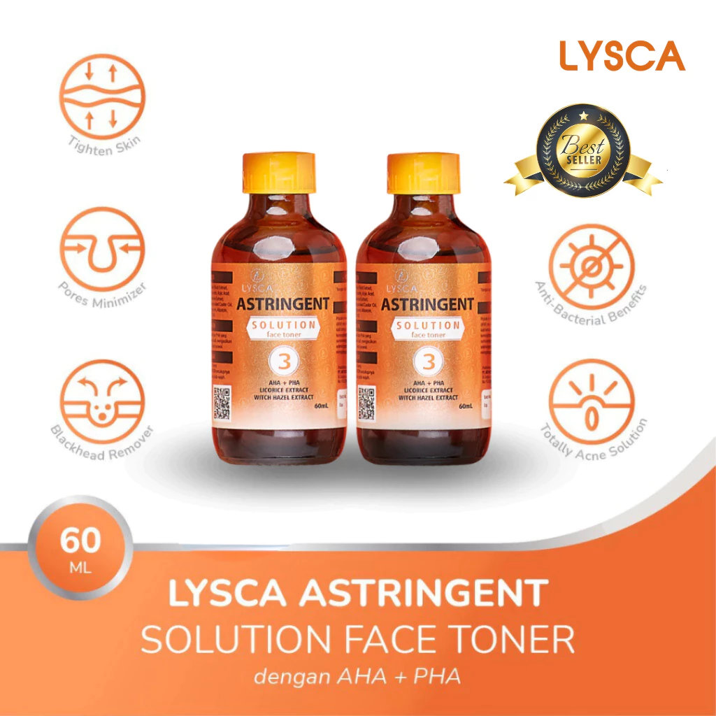( COD ) Toner RDL Astirgent No 2 dan 3 Original 100% - Untuk Mencerahkan dan Membersihkan Noda di Wa