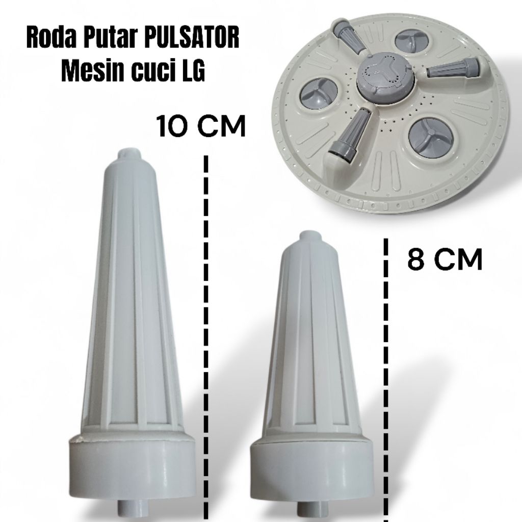 RODA PUTAR PULSATOR MESIN CUCI LG