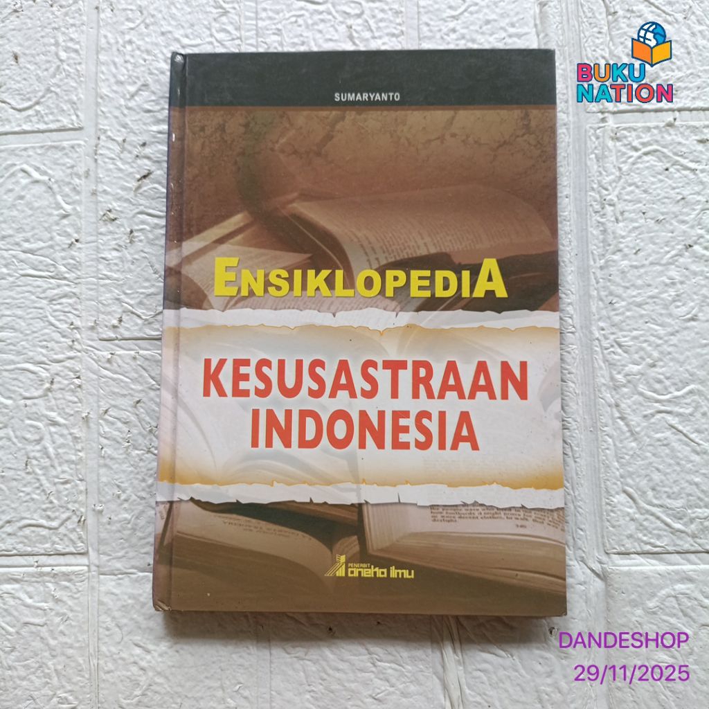 Ensiklopedia Kesusastraan Indonesia - Buku Pengetahuan Anak Bekas HARDCOVER