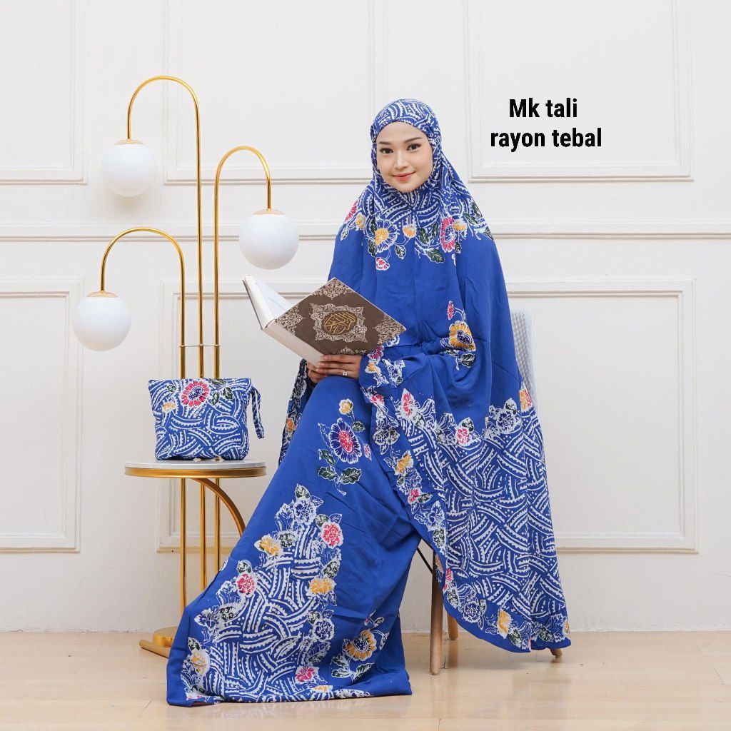 Mukena rayon batik premium nyaman adem mukena terbaru
