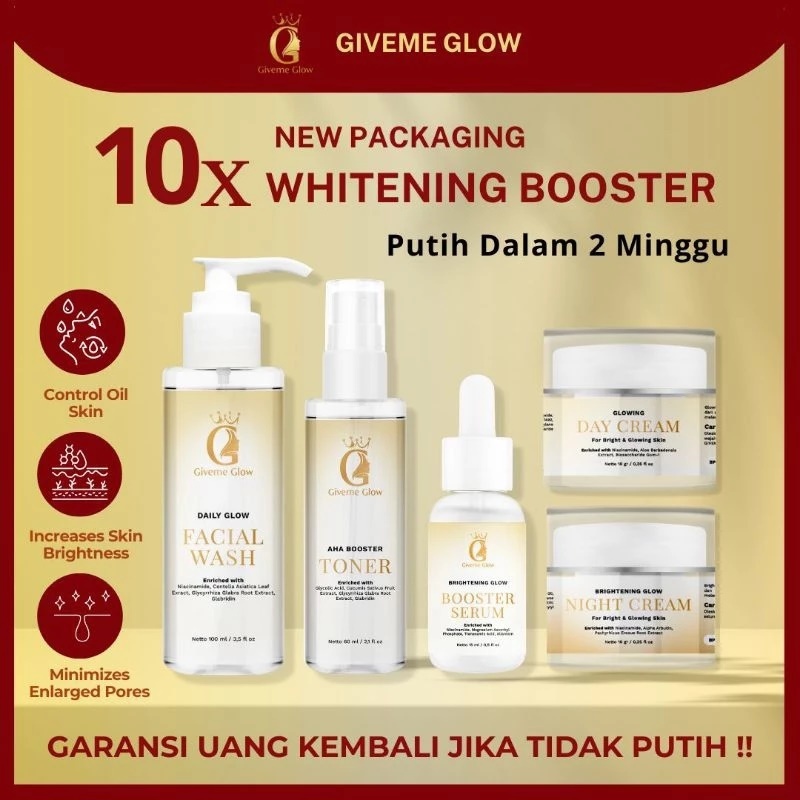 PEMUTIH KULIT WAJAH 5X LEBIH CEPAT SkinGlow Treatment cream glowing WHITENING EXTRA GLOW BPOM